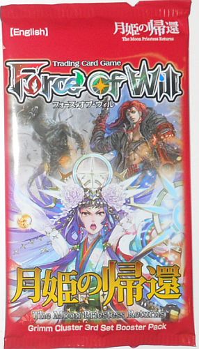 Force of Will - Grimm Cluster: The Moon Priestess Returns - Booster Pack - Booster Pakke med 10 kort