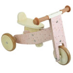 Little Dutch Løbecykel - Træ - Pink Flower