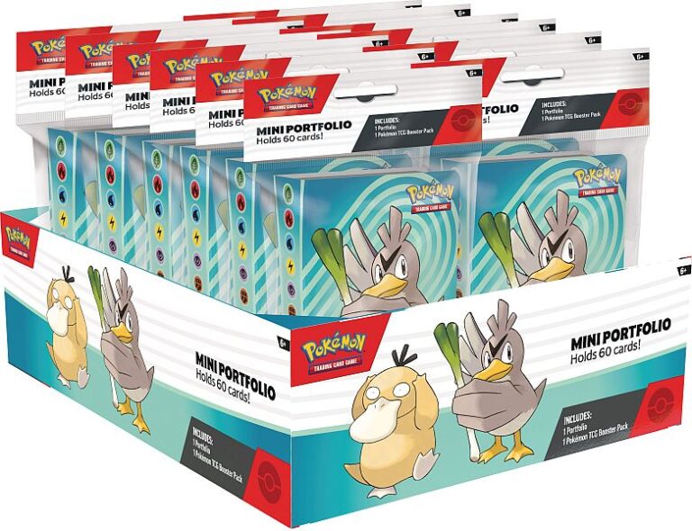 Mappe - Pokemon - Scarlet & Violet: Farfetch'd (2025 Spring) Mini-Album Display (12 Binders & 12 Booster Pack)