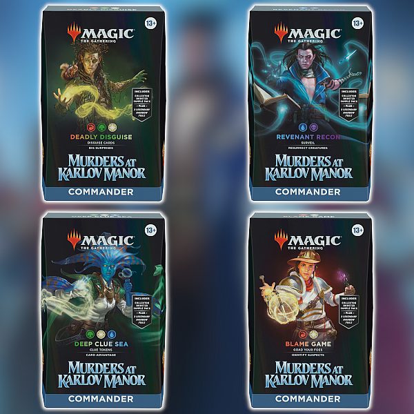 Murders at Karlov Manor - Alle Fire Commander Decks