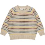 O-neck Dot Strik Sweater - MULTI - 92