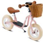 PUKY LR M CLASSIC - Tohjulet Løbecykel m. Kurv - Retro Rosa