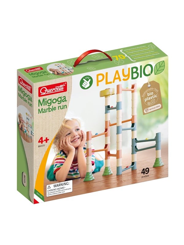 Quercetti Play Bio Migoga Marble Run (49 pcs)