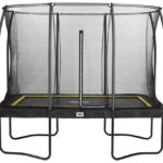 Salta Trampolin Comfort Edition rektangulær 305x214 cm, sort