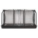 Salta - Trampolin Royal Baseground 305 x 214 cm, sort inkl. net Salta