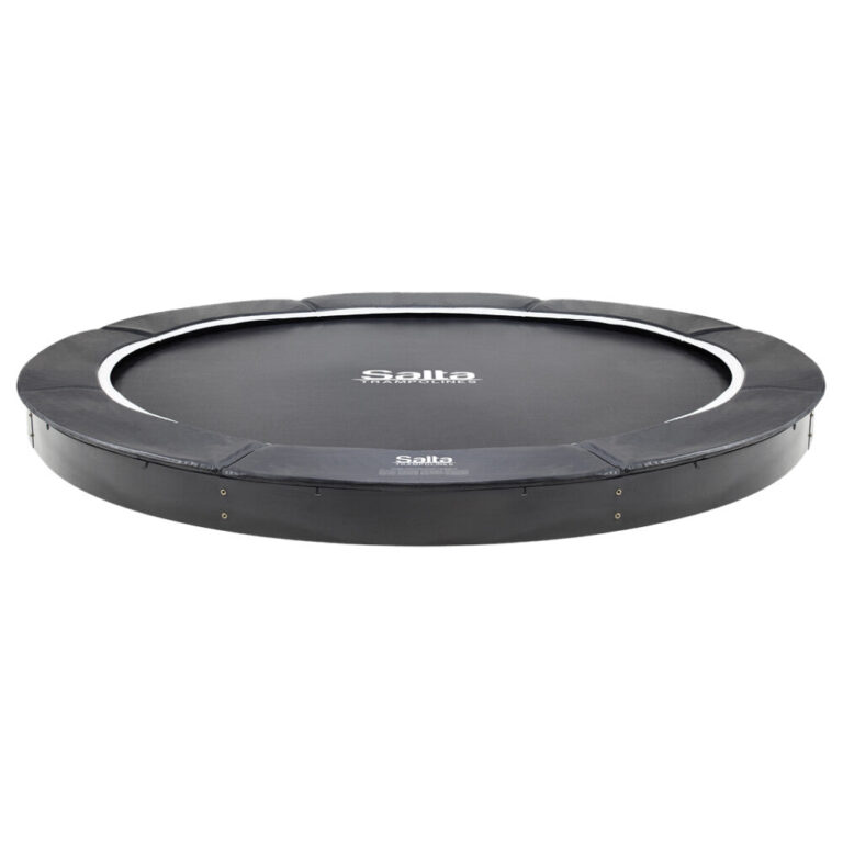 Salta - Trampolin Royal Baseground Ø396 cm, sort inkl. sikkerhedsnet Salta