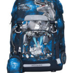 Beckmann Skoletaske - Classic - Tech Rex - Sort