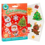 Creative Craft Group XMAS Diamond Painting Stickers 12pcs.