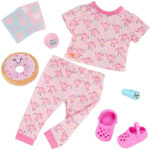 Our Generation Dukketøj - Deluxe Pyjamas Donut