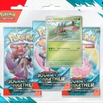 Pokemon Blister Pack - 3-Pack: 3 Scarlet & Violet: Journey Together Booster Pakker + Yanmega Black Star Promo