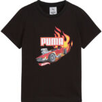 Puma x Hot Wheels T-shirt - Sort