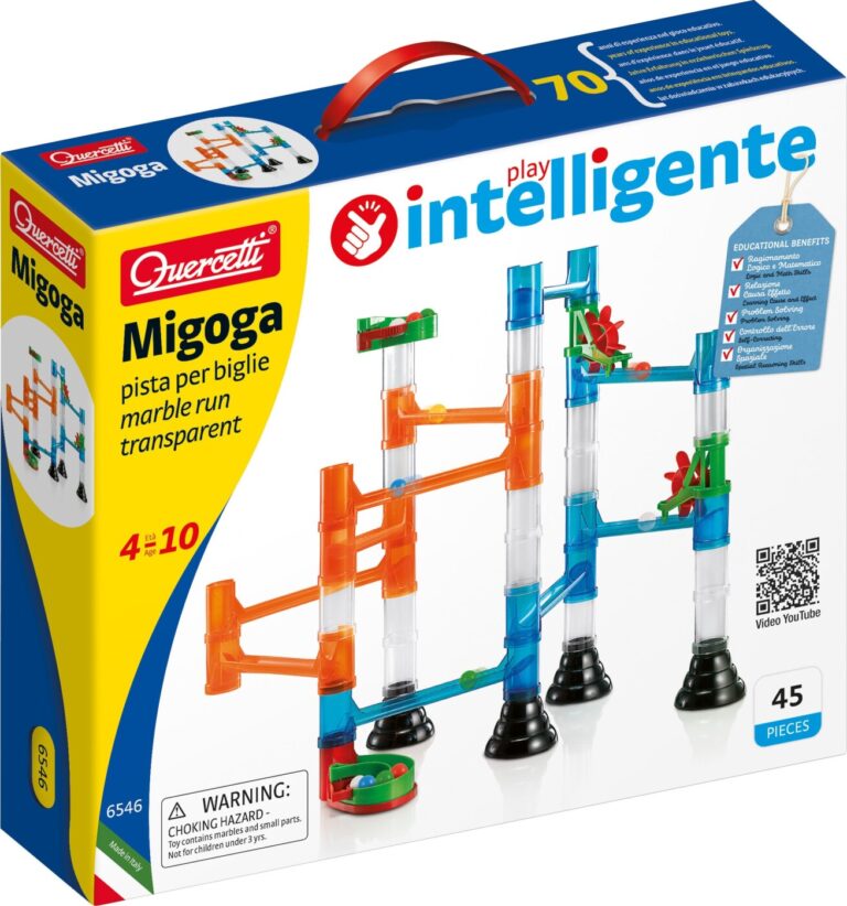 Quercetti - Migoga Marble Run Transparent Kuglebane (qu-6546)