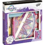 Totum Diamond Painting Diary - Flower Mandala Pink