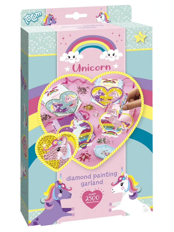 Unicorn Diamond Painting - Kreativitets- og tegnelegetøj - Legekammeraten.dk