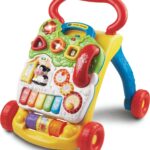 Vtech - Baby Barnets Første Gåvogn - Dansk